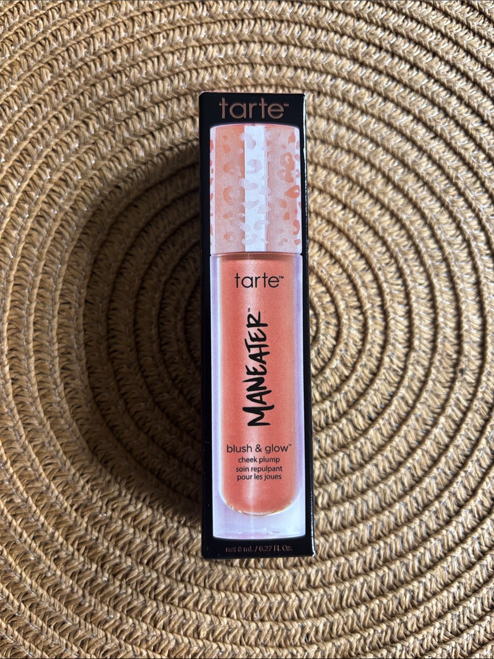 tarte Maneater Blush & Glow - Peachy Pink NEVER USED
